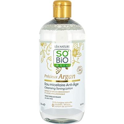 So Bio Etic Argan anti-aging micellar water 500 Milliliter
