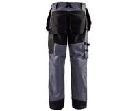 Blåkläder Werkbroek X1500 15001370 | Grijs/Zwart | Maat C152 - 7330509256183 - thumbnail