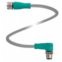 Pepperl+Fuchs 116469 Sensor/actuator connector M12 Aantal polen (sensoren): 4 Stekker, haaks, Bus, recht 0.60 m 1 stuk(s) - thumbnail
