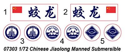 Trumpeter 1/72 Chinese Jiaolong Manned Submersible Trumpeter 1/72 Chinese Jiaolong Manned Submersible