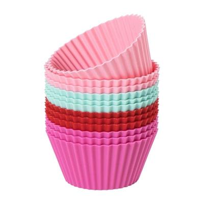 Cupcakevormpjes siliconen - set van 12