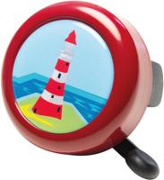 REICH fietsbel "leuchtturm" bell lighthouse chili red - thumbnail
