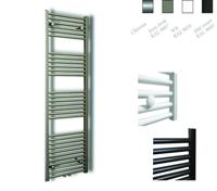 Designradiator Sanicare RVS Look Inclusief Ophanging Midden Aansluiting Recht 160x60 cm Sanicare - thumbnail