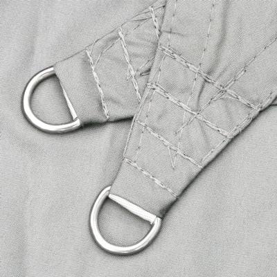 VidaXL Zonnezeil 2,5x2,5x3,5 m 100% polyester oxford lichtgrijs VidaXL Zonnezeil 2,5x2,5x3,5 m 100% polyester oxford lichtgrijs