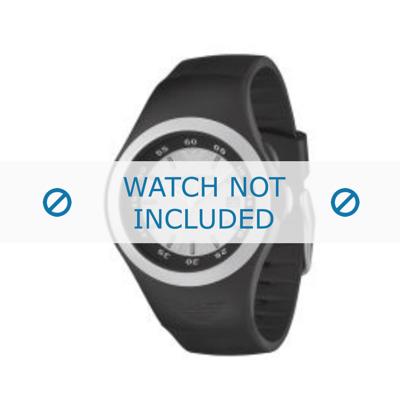 Armani horlogeband AR-1112 Rubber Zwart 16mm Armani horlogeband AR-1112 Rubber Zwart 16mm