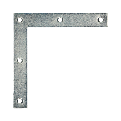 pgb-Europe FG | Platte winkelhaak 90° (Raamhoek) 15x100x100 Zn | 50 st - FG02370010151005