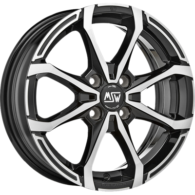 MSW X4 Zwart gepolijst