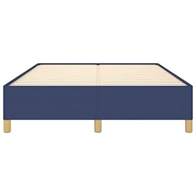 Bedframe zonder matras stof blauw 140x200 cm