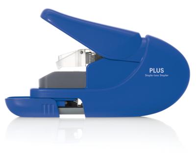 Plus nietloze nietmachine, blauw Plus nietloze nietmachine, blauw