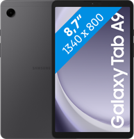 Samsung Galaxy Tab A9 8,7 inch 64GB Wifi + 4G Grijs - thumbnail
