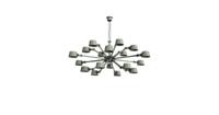Tonone Bolt Chandelier 18 arms Hanglamp - Groen - thumbnail