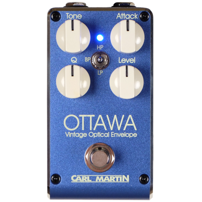 Carl Martin Ottawa - Vintage Optical Envelope / Auto Wah effectpedaal Carl Martin Ottawa - Vintage Optical Envelope / Auto Wah effectpedaal