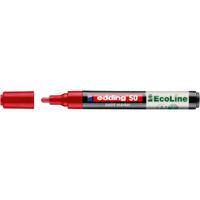 Paintmarker edding 50 eco waterbasis 2-3mm rood | 10 stuks - thumbnail