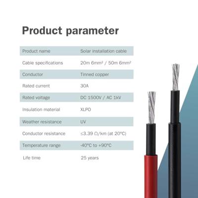 Digitus DK-SCIC6R-0500 DK-SCIC6R-0500 Zonne-energie installatiekabel 6 mm² Kabellengte 50 m