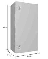 Rittal AX 1037.000 Schakelkast 400 x 800 x 300 Plaatstaal Grijs-wit (RAL 7035) 1 stuk(s) - thumbnail