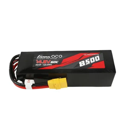 GensAce 8500mAh 14.8V 60C 4S1P met XT90 stekker GensAce 8500mAh 14.8V 60C 4S1P met XT90 stekker