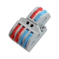 Lasklem 2 x 4 x 0,08-4mm² Cu - Flexibele en massieve draden - thumbnail