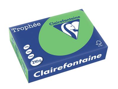 Clairefontaine Trophee A4 210gr grasgroen 250vel