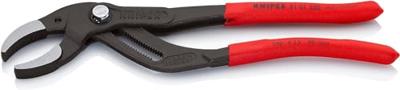 Knipex Sifon-/connectortang | lengte 250 mm spanwijdte 25-80 mm | zwart gefosfateerd | 1 stuk - 81 01 250 - 81 01 250 - thumbnail