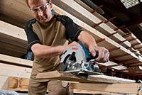 Bosch Blauw gks 18v-57 - 18v li-ion accu cirkelzaag body - 165mm - 06016a2200 - thumbnail