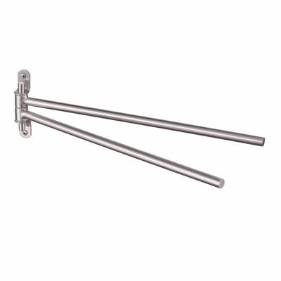 Handdoekhouder Draaibaar Haceka Ixi 39.5x11.2x2 cm RVS