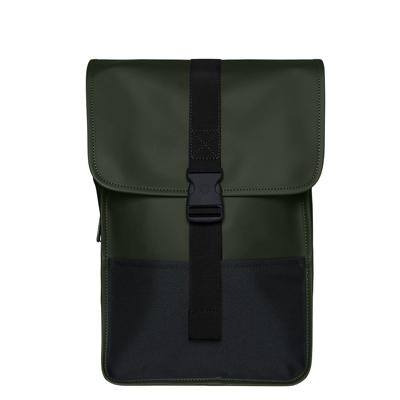 RAINS BUCKLE BACKPACK MINI GROEN RAINS BUCKLE BACKPACK MINI GROEN