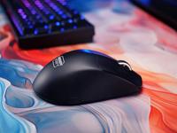 CHERRY XTRFY M64 Pro Wireless, Ultrasnelle Draadloze Gamingmuis, 2,4 GHz, Geoptimaliseerd voor E-Sports, 8K-Muis, Ergonomische Vorm met platte Voorkant, Zwart - thumbnail