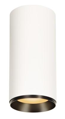 SLV OpbouwspotNuminos XL Dali cilinder wit/zwart 2700K - 24gr - 1005762