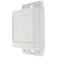 Hammond Electronics 1555LF17GY Universele behuizing 104 x 106 x 37 ABS Lichtgrijs 1 stuk(s) - thumbnail