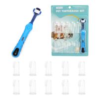 Nobleza Vingertandenborstels en 3D borstels voor hond en kat - thumbnail