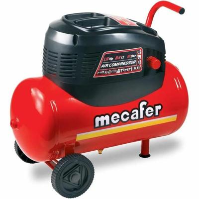 MECAFER-compressor - 24L 1,5 PK OLIELOOS + T+ SBC