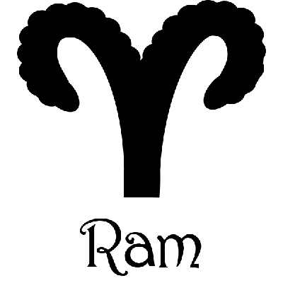 Ram sterrenbeeld - Muursticker
