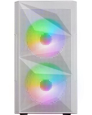 ATX Semi-toren BehuizingMars Gaming MCMEW Wit