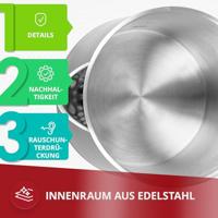 MPM Draadloze waterkoker MCZ-105, wit, 1,7 l - thumbnail