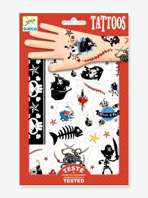 Piraten Tatoeages DJECO rood Piraten Tatoeages DJECO rood