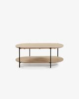 Kave Home Salontafel 'Palmia' Mangohout, 55 x 110cm - thumbnail