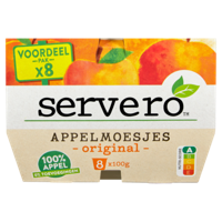 Servero Appelmoesjes 100% Appel Original bij Jumbo - thumbnail