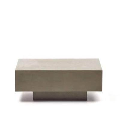 Kave Home Salontafel 'Rustella' Cement, 80 x 60cm Kave Home Salontafel 'Rustella' Cement, 80 x 60cm