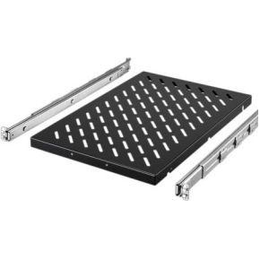 Rittal 5501.685 19 inch Apparaatbodem voor patchkast 1 HE Variabele bevestigingsrails Geschikt voor kastdiepte: vanaf 1000 mm Zwart