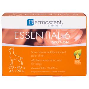 Dermoscent Essential 6 Spot-On hond (20 tot 40 kg) 4 pipetten
