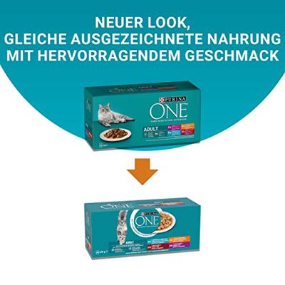 PURINA One Mix of flavors - nat kattenvoer - 40x85g