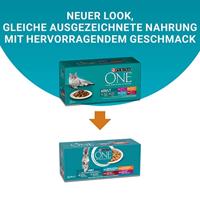 PURINA One Mix of flavors - nat kattenvoer - 40x85g - thumbnail