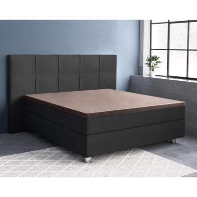 Primaviera Deluxe - Topper Hoeslaken Katoen-Satijn - Taupe - 160 x 200