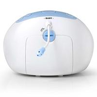 Alecto DBX-88 ECO Full Eco DECT babyfoon met display wit/blauw - DBX-88 ECO - thumbnail