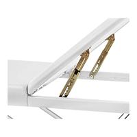 Inklapbare massagetafel - 185 x 60 x 59 cm - 180 kg - Wit - thumbnail