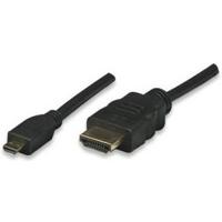 Techly 3.0m HDMI 1.4a/Micro HDMI D HDMI kabel 3 m HDMI Type A (Standaard) HDMI Type D (Micro) Zwart - thumbnail