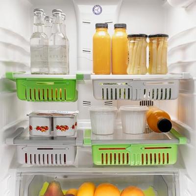 Aanpasbare koelkastorganiser Friwer InnovaGoods 2 Stuks Aanpasbare koelkastorganiser Friwer InnovaGoods 2 Stuks