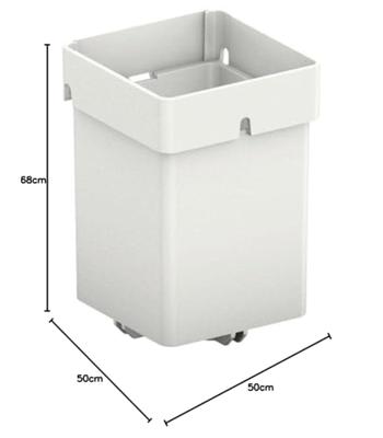 Festool Box 50x50x68 Inzetbakjes VE=10 - 204858 - thumbnail