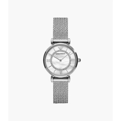Emporio Armani quartz dameshorloge met parelmoer wijzerplaat AR11319