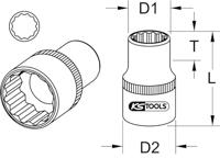 KS Tools 9183736 9183736 Verwisselbare kop - thumbnail
